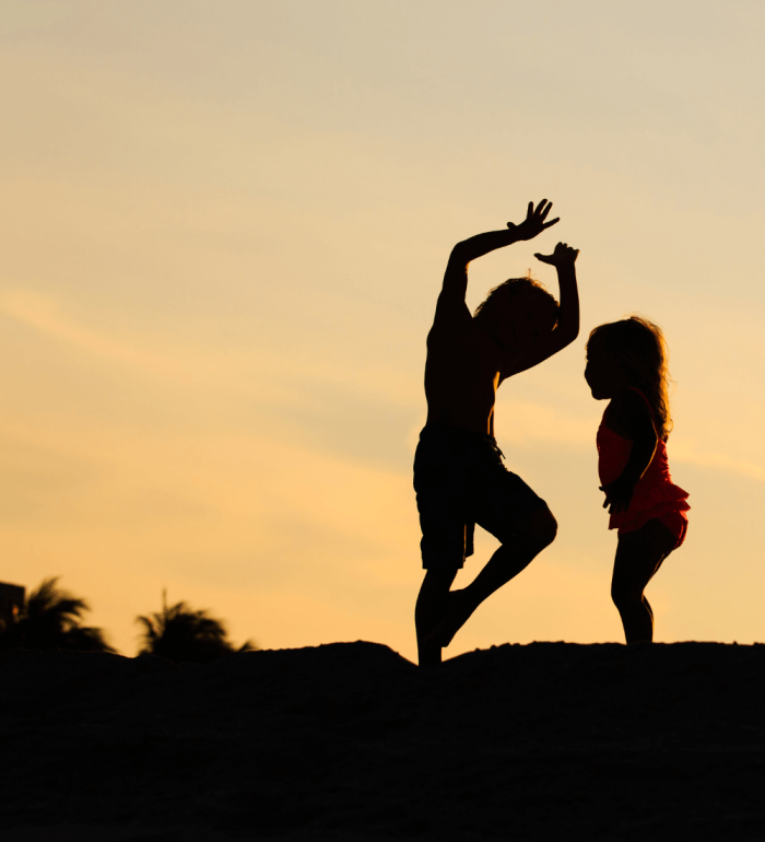 Childrens Yoga Engadine | The Yoga Journey Siblings Playing Childrens Yoga Engadine | The Yoga Journey Siblings Playing